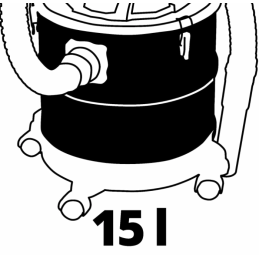 Aspirapolvere a batteria Einhell TE-AV 18/15 Li C-Solo