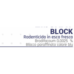 Topicida veleno per topi e ratti esca ratti in blocchi 1,5 kg rodenticida x  box